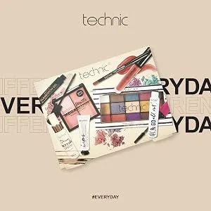 Technic 8Pc Full Face Make Up Gift Set - 8 Full Size Products for Eyes Face & Lips - Value Set Perfect for Make Up Lovers - Vegan and Cruelty Free - product information 4