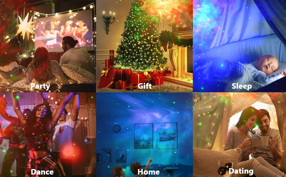 Galaxy Projector Astronaut Star Projector Starry Night Light with Nebula Timer and Remote Control Bedroom Decor Aesthetics and Ceiling Projector Christmas Birthday Gifts - Astronaut Galaxy Star Projector