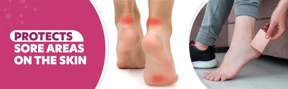 JFA Medical Fleecy Web Adhesive Roll for Feet 5cm x 3m - protect sore areas on skin