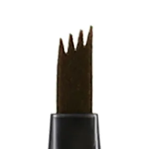 Boobeen Waterproof Eyebrow Pen-Micro Tip Eyebrow Pencil Liquid Eyebrow Fork Tip Pen Creates Natural 3D Eyebrow Hair Long Lasting Black - product information 3