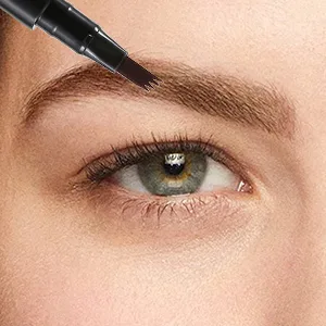 Boobeen Waterproof Eyebrow Pen-Micro Tip Eyebrow Pencil Liquid Eyebrow Fork Tip Pen Creates Natural 3D Eyebrow Hair Long Lasting Grey Brown - product information 7