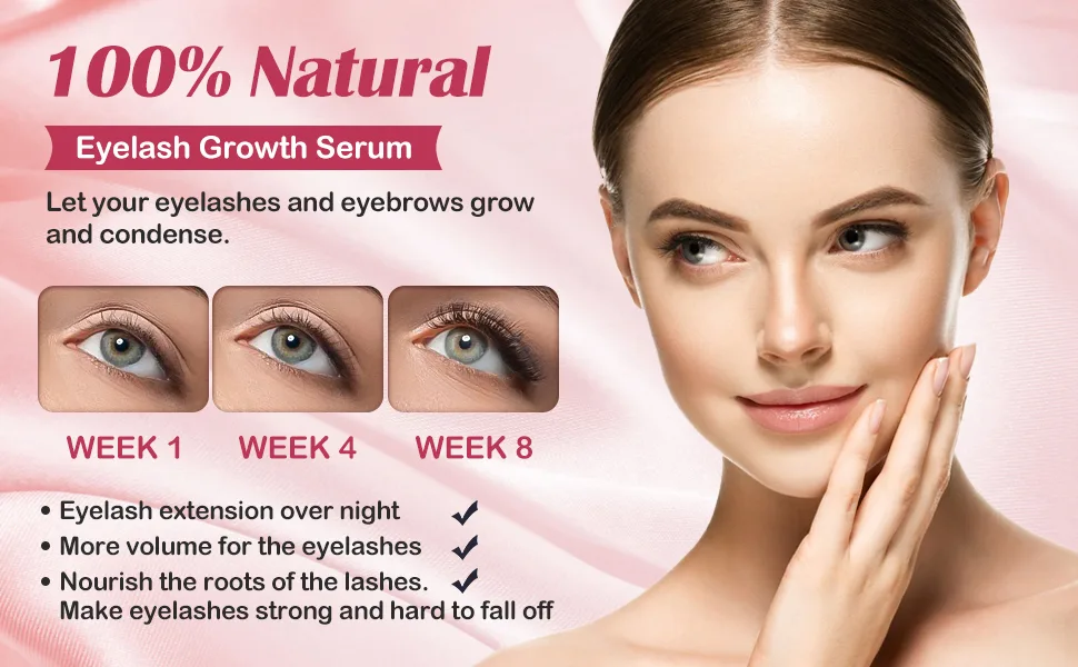 karebabe Eyelash Growth Serum 5ML Professional Lash Growth Serum Eyelash & Eyebrow Enhancer Serum Natural Lash Booster Eyelash Serum for Growth - product information 6