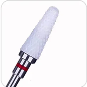YHTSPORT Nail Drill Bits 11 Pcs Tungsten Carbide/Ceramic nail drill bits 3/32" Cuticle Drill Bit for Acrylic Gel and Cuticle Removal Electric Nail Files Accessories - Conical tip