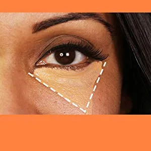 Liquid VO2 Vasanti Cosmetics Liquid Cover-Up - Under Eye Corrector for Medium to Deep Skin Tones - Paraben Free - Create a V shape under the eye for fuller coverage
