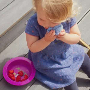 Cheeky Wipes - 25 Washable Cotton Terry Cloth Wipes 15x15cm White Reusable Towelling Wipes Extra Soft & Perfect For Nappy Changes | Eco Friendly - reusable