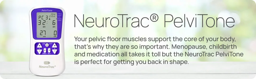 NeuroTrac Pelvitone NMS Stimulator for Pelvic Floor (Kegel) Health - product information 2