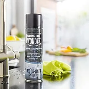Lakeland Worktop Wonder Hard Surface Spray 500ml (Perfect for Granite & Marble) - work top wonder