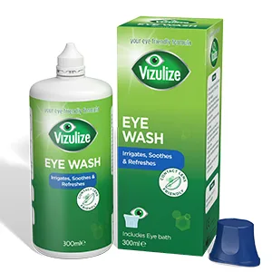 Vizulize Multi Action Eye Wash - vizulize eye wash 300ml