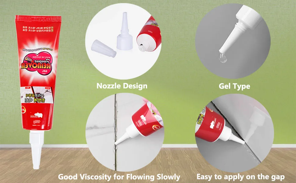 LTCT Korea Household Mold Miracle Remover Gel Mildew Caulk Remover Wall Mold Cleaner - Details