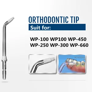 YanBan 2pcs Replacement Orthodontic Nozzle Orthodontic Brush for WP450 WP-100 WP100E WP-250 WP-300 WP-660 WP-900 - product information 9