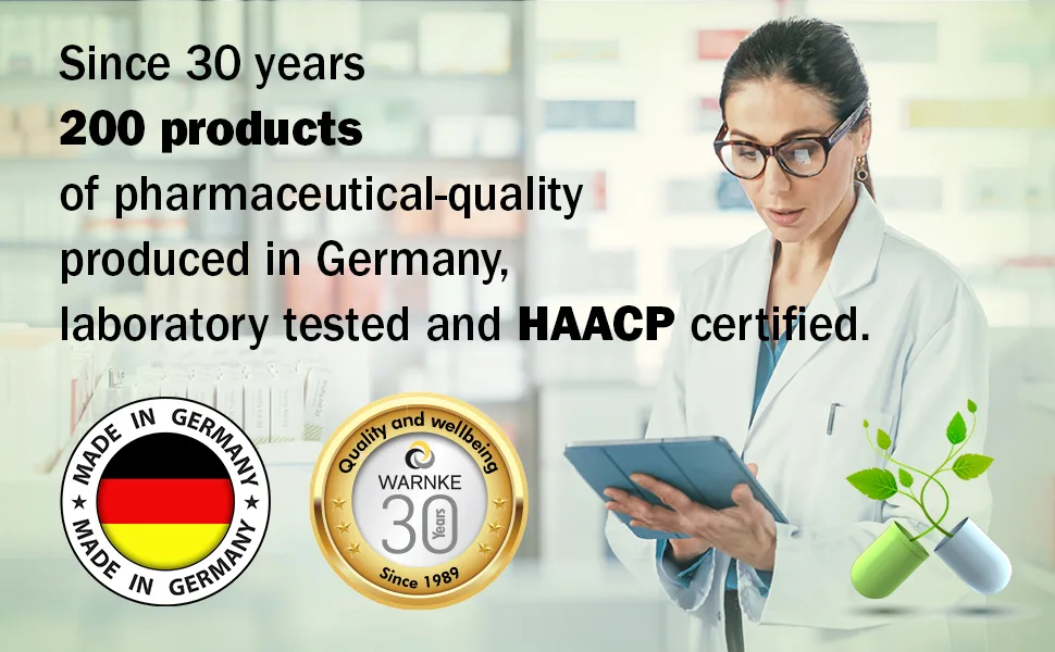 TopEnzym Plus Enzyme Complex in DRCaps for Delayed Release 50 Capsules | Warnke Vitalstoffe - product information 2