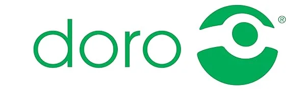 Doro 2404 2G Dual SIM Unlocked Basic Mobile Phone for Seniors with Large Colour Display Big Buttons and Emergency Button (Black) UK and Irish Version Black/White - Doro mobile phones for seniors