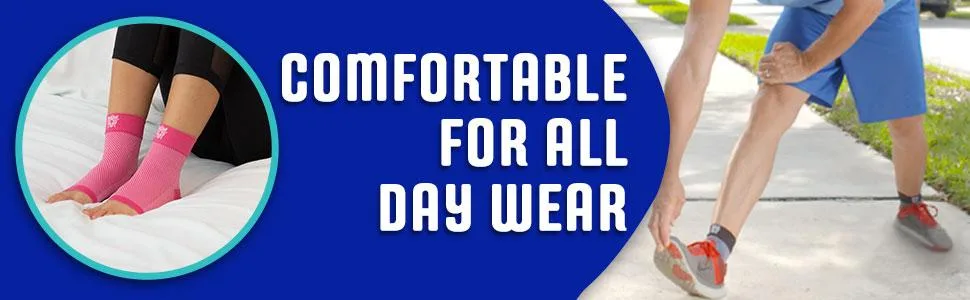 Bitly Plantar Fasciitis Socks - Comfortable Toeless Compression Socks for Foot & Heel Support - Premium Ankle Support Brace to Improve Circulation XL Beige - product information 5