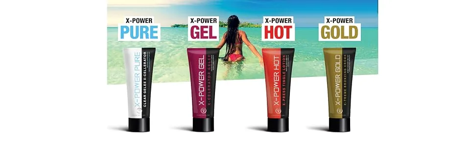 Power Tan X-Power Gel Tanning Sunbed Lotion Cream Accelerator 250ml - product information 3