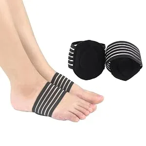 Pedimend Arch Support for Flatfoot - Arch Support Cushion - Flatfoot Corrector Sleeve - Unisex - Foot Care (Arch Support Cushion 4PAIR - 8PCS) Arch Support Cushion 4PAIR - 8PCS - foot pain