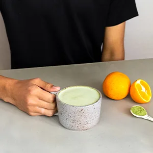 Hydrate Matcha Tea (10 Sachets) | Matcha Powder with Orange & Yerba Mate 10 Count (Pack of 1) - Mission Matcha