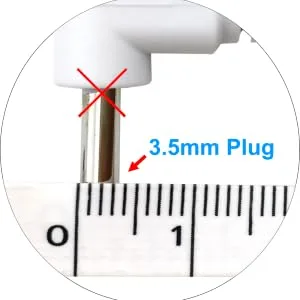 4 Pieces Replacement TENS Lead Wires 2.5mm Plug to 3.5 mm Snap Replace Cable Lead Wires for TENS Muscle Nerve Stimulators - product information 5