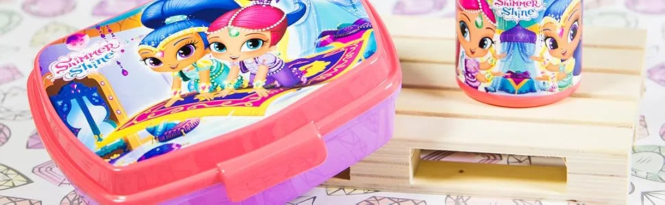 VAMPIRINA 33374 Thermal Bags - Kids Sandwich Box BPA Free Plastic Kids Lunch Box