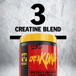 MUTANT CREAKONG Creatine Supplement and Workout Boost Absorption Accelerator with No Fillers 300g (0.66 lb) - BEST CREATINE