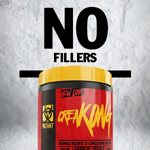 MUTANT CREAKONG Creatine Supplement and Workout Boost Absorption Accelerator with No Fillers 300g (0.66 lb) - PURE CREATINE