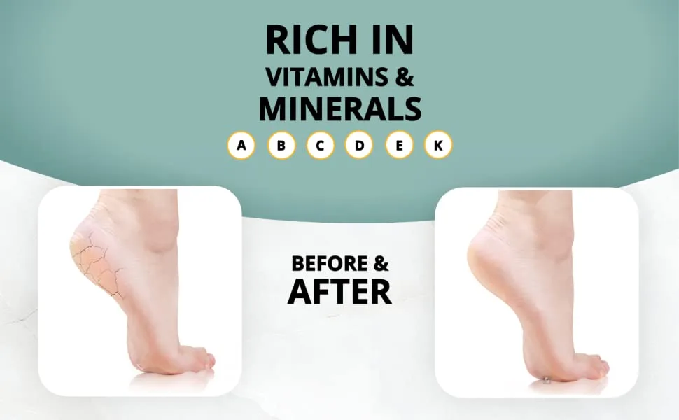 Dermavitamins Advanced Foot Mask Bag - Repairs Dry Feet (Moisturising) - rich in vitamins