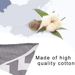Nappy Changing Mat Foldable Diaper Pad Waterproof Travel Changing Mat with Gray Waves for Home Travel Outside(60 * 35 cm /23.62 * 13.77 in) - product information 4