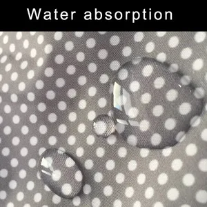 Nappy Changing Mat Foldable Diaper Pad Waterproof Travel Changing Mat with Gray Waves for Home Travel Outside(60 * 35 cm /23.62 * 13.77 in) - product information 5