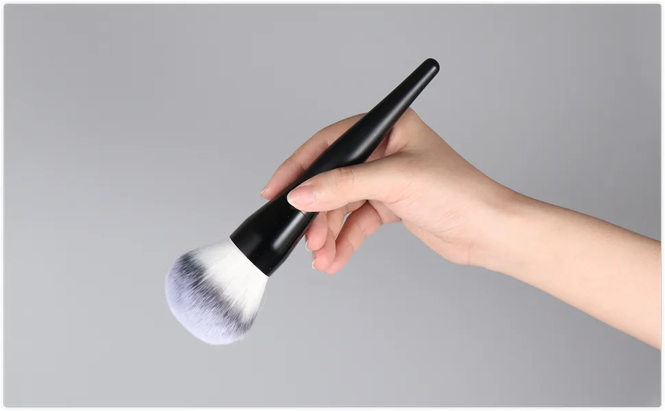 Makeup Foundation Brush Large Powder Brush Face Brush for Stippling Liquid Cream Powder Foundation Blending Bronze Buffing Large Roundtop Foundation Brush - product information 2