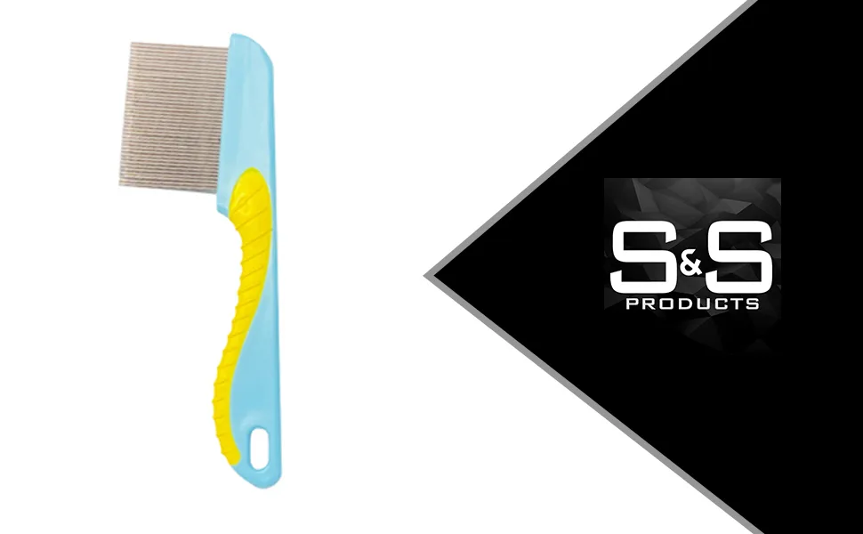 1 x Long Metal Nit Hair Comb Remove Head Lice and Eggs Effectively with Handle S&S PRODUCTS - product information 9