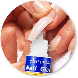 6 Pieces Nail Glue Quick Nail Tip Glue Beauty False Nail Adhesive for Stick or Repair Artificial Nails - product information 3