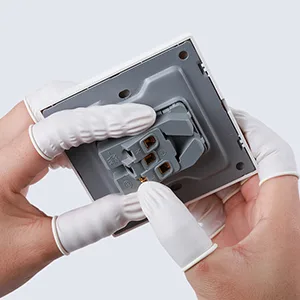 Rainmae Finger Cot 500PCS Latex Anti-Static Finger Cover Protector Finger Tip Rubber Protect Keeping Dressing Dry and Clean - finger protectors