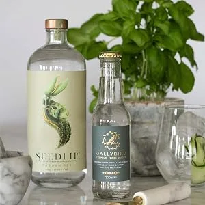 Gallybird Stevia Drops 50ml - Calorie Free Sugar Alternative - Seedlip Bottle