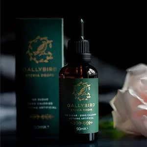 Gallybird Stevia Drops 50ml - Calorie Free Sugar Alternative - Stevia