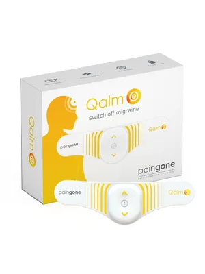 Paingone Qalm Gel Pad Replacement for Use Exclusively with Qalm Device 3 Gel pads - paingone qalm migraine headache pain relief tens machine pain reliever drug free treatment