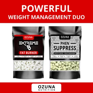 Extreme T6 Keto Fat Burner & PHEN Suppress Appetite Suppressant Bundle Weight Loss & Appetite Control Pills Made in The UK - bundle info