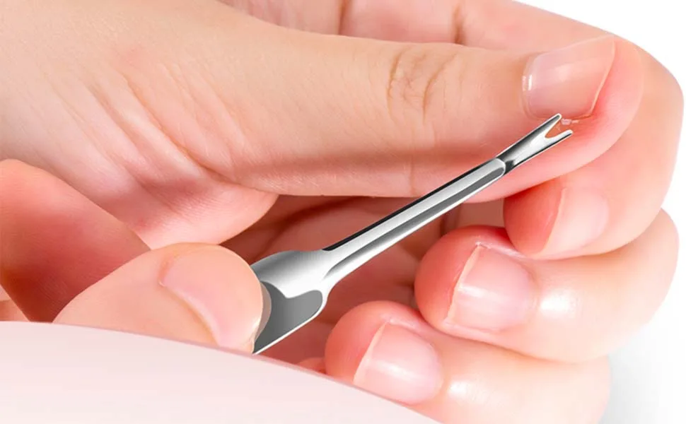 Cuticle Remover Cuticle Pusher Nails Cleaner Stainless Steel Anti-slip Dead Skin Cutter - Cuticle Remover