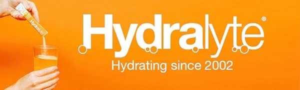 Hydralyte Effervescent Electrolytes Tablets - 80 Berry Flavoured Tablets - Vegan - Gluten Free - Rapid Rehydration - Prevent Dehydration - Achieve Optimal Hydration - Hydralyte Logo