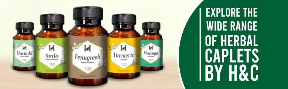 H&C Triphala Supplements (750mg Caplets) - B08JM51K3Z - H&C - Triphala Caplets SPN-FOR1