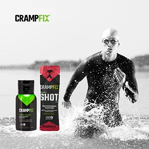 Crampfix 50ml Flip-Top Lid Squeeze Bottle - Fast & Effective Relief from Muscle Cramp (Espresso) - lemon raspberry expresso packet easy to use shots cramp