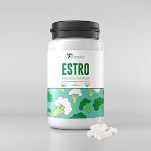 Lifetropics Estro Broccoli Complex | Broccoli Powered Estrogen Blocker | with Broccoli Calcium D Glucarate | Natural Food Supplement | 90 Vegecapsules - Estro Broccoli Complex by Lifetropics
