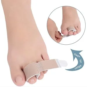 HouChanges Toe Straighteners Reusable for Toe Toe Splints for Bent Toes Hammer Toes Overlapping Toes Broken Toes One Size - product information 6
