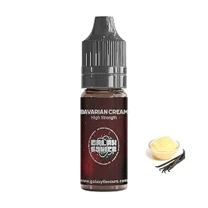 Bavarian Cream High Strength Flavouring - 230+ Flavours - Galaxy Food Flavours - 10ml Bottle - Bavarian Cream Image