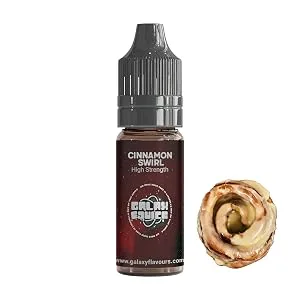 Cinnamon Swirl High Strength Flavouring - 230+ Flavours - Galaxy Food Flavours - 10ml Bottle Cinnamon Danish Swirl - Cinnamon Danish Swirl Image