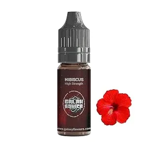 Hibiscus High Strength Flavouring - 230+ Flavours - Galaxy Food Flavours - 10ml Bottle - Hibiscus Image