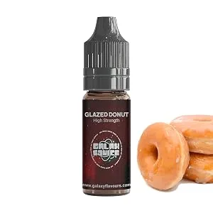 Glazed Donut High Strength Flavouring - 230+ Flavours - Galaxy Food Flavours - 10ml Bottle - Glazed Donut Image