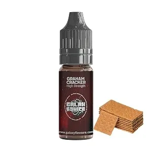 Graham Cracker High Strength Flavouring - 230+ Flavours - Galaxy Food Flavours - 10ml Bottle - Graham Cracker Image