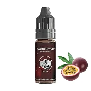 Passionfruit High Strength Flavouring - 230+ Flavours - Galaxy Food Flavours - 10ml Bottle - Passionfruit Image