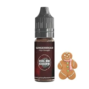 Gingerbread High Strength Flavouring - 230+ Flavours - Galaxy Food Flavours - 10ml Bottle - Gingerbread Image