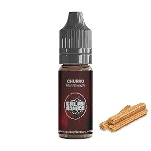 Churro High Strength Flavouring - 230+ Flavours - Galaxy Food Flavours - 10ml Bottle - Churro Image