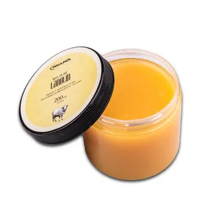 PROUNOL Lanolin Pure (Lanolin Anhydrous) 200ml - 100% Natural Cream for Hand and Foot Care jar - PROUNOL Lanolin Pure (Lanolin Anhydrous) 100% Natural Cream for Hand and Foot Care, 200ml jar